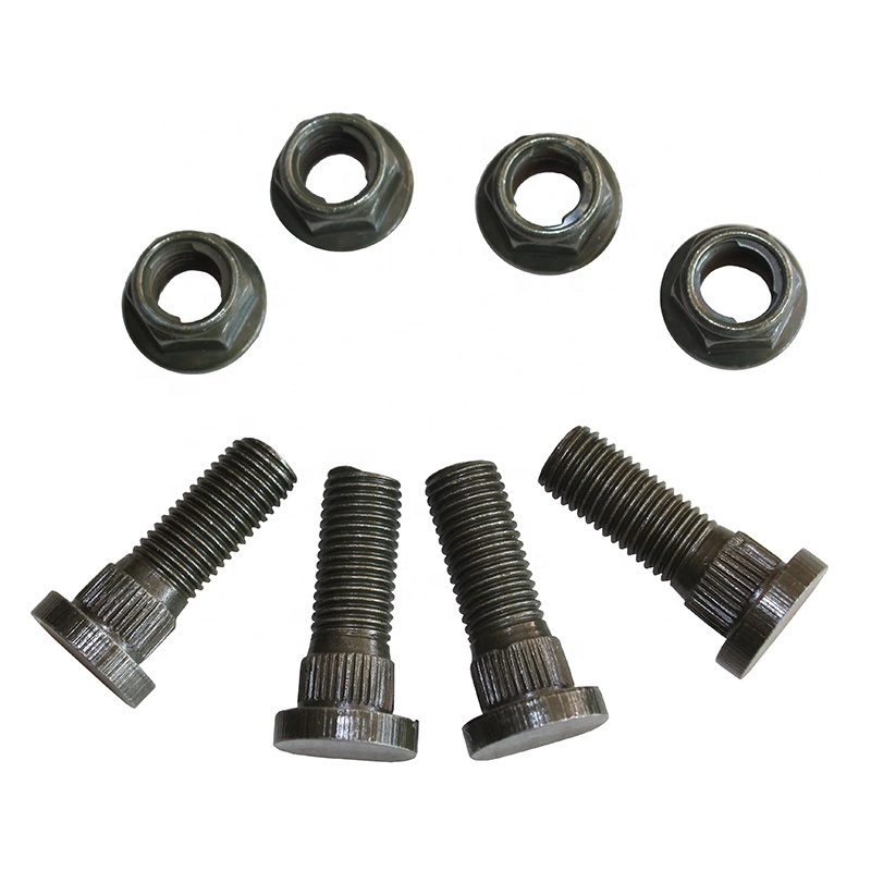 M10 Hub Stud Lug Bolt Nut Set For GY6 150cc 250cc 300cc Go Kart Dune Buggy ATV UTV Quad.