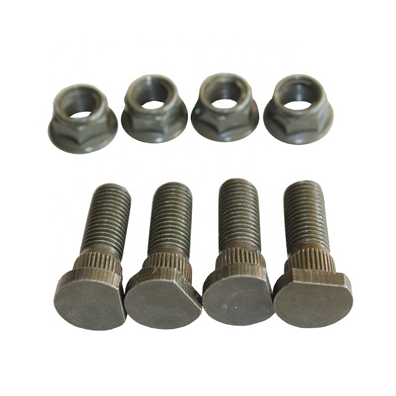 M10 Hub Stud Lug Bolt Nut Set For GY6 150cc 250cc 300cc Go Kart Dune Buggy ATV UTV Quad.