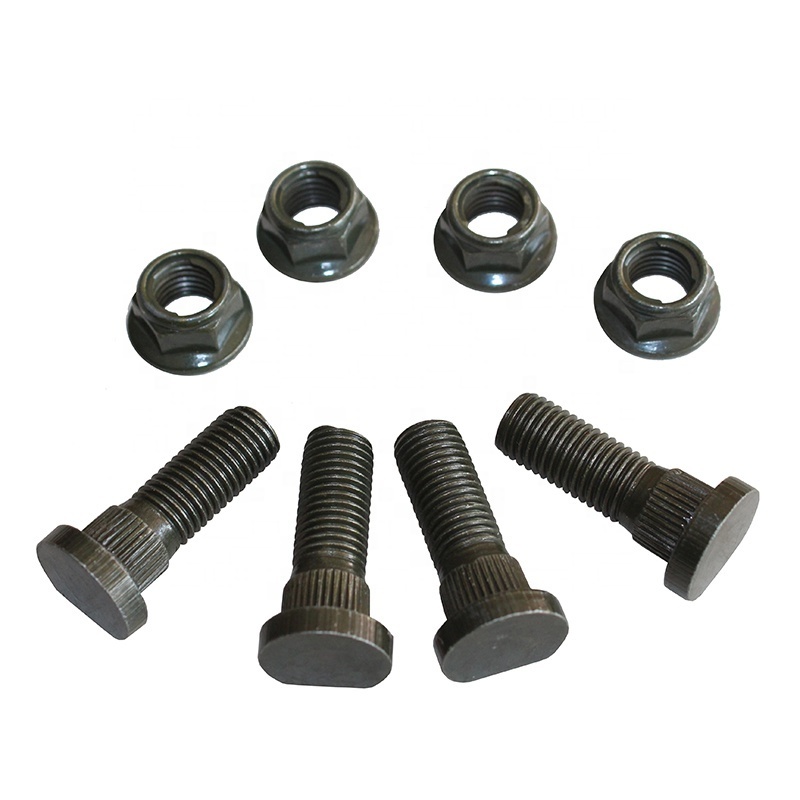 M10 Hub Stud Lug Bolt Nut Set For GY6 150cc 250cc 300cc Go Kart Dune Buggy ATV UTV Quad.