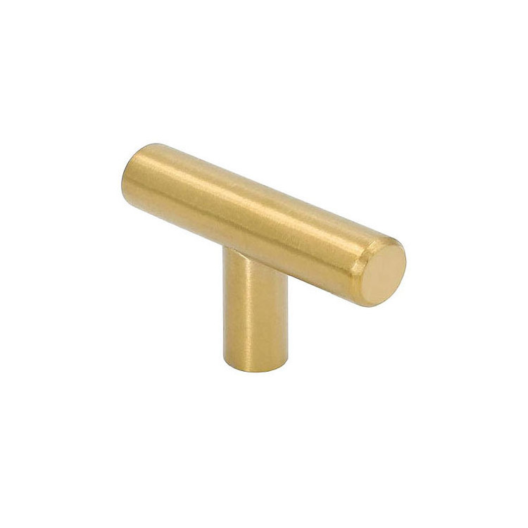 10/12mm diameter round shape gold color cabinet handles and knobs for kitchen cabinet Pull bar