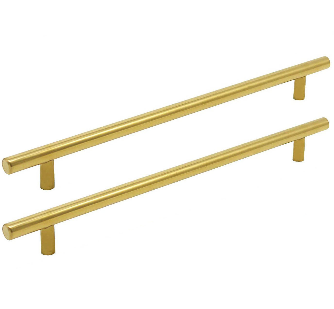 10/12mm diameter round shape gold color cabinet handles and knobs for kitchen cabinet Pull bar