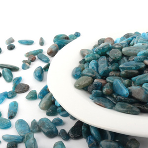 Wholesale gemstone gravel crystals natural apatite quartz chips for home decoration