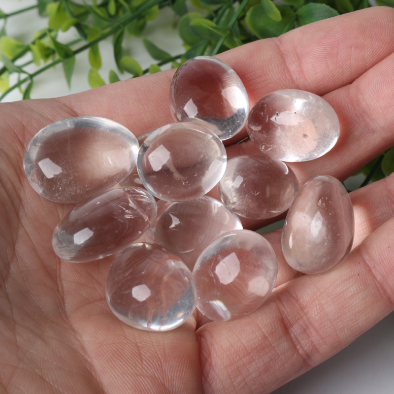 Wholesale High Quality 2-3cm Clear Quartz Healing Stones Polished Crystal Stone Tumble Gravel For Sale