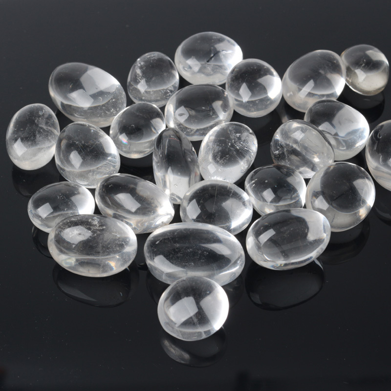 Wholesale High Quality 2-3cm Clear Quartz Healing Stones Polished Crystal Stone Tumble Gravel For Sale