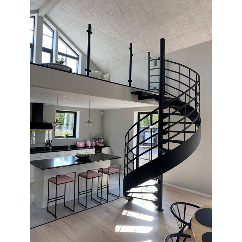 Blh-11 Hot Sale Spiral Staircase Second Hand  Round Stairs Spiral Staircase Outdoor For House And Villa