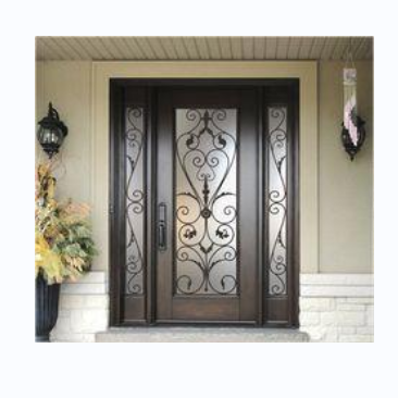 Ornamental Iron Door Elegant Wood Iron Doors Exterior Wrought Iron Doors For Villa