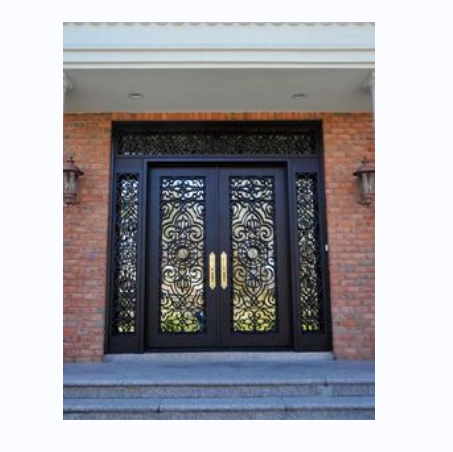 Ornamental Iron Door Elegant Wood Iron Doors Exterior Wrought Iron Doors For Villa