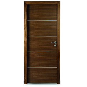 Blh-9 Simple Design Wood Doors Exterior Interior Swinging Mdf Solid Wood Door Wooden Door