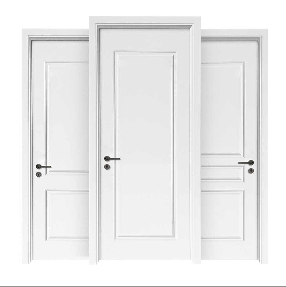 Fast Delivery Bedroom Doors Modern Interior Door Internal Room Flush Wooden Door Design