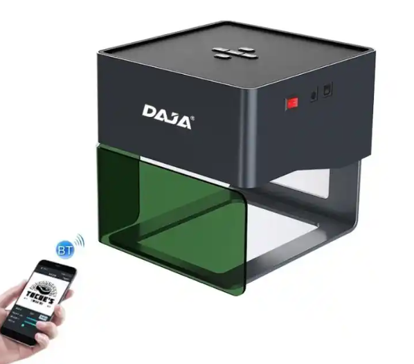 DAJA DJ6 Mini Portable Wifi Connection Bank Lazer Printer For Metal Credit Card Engraver Wood