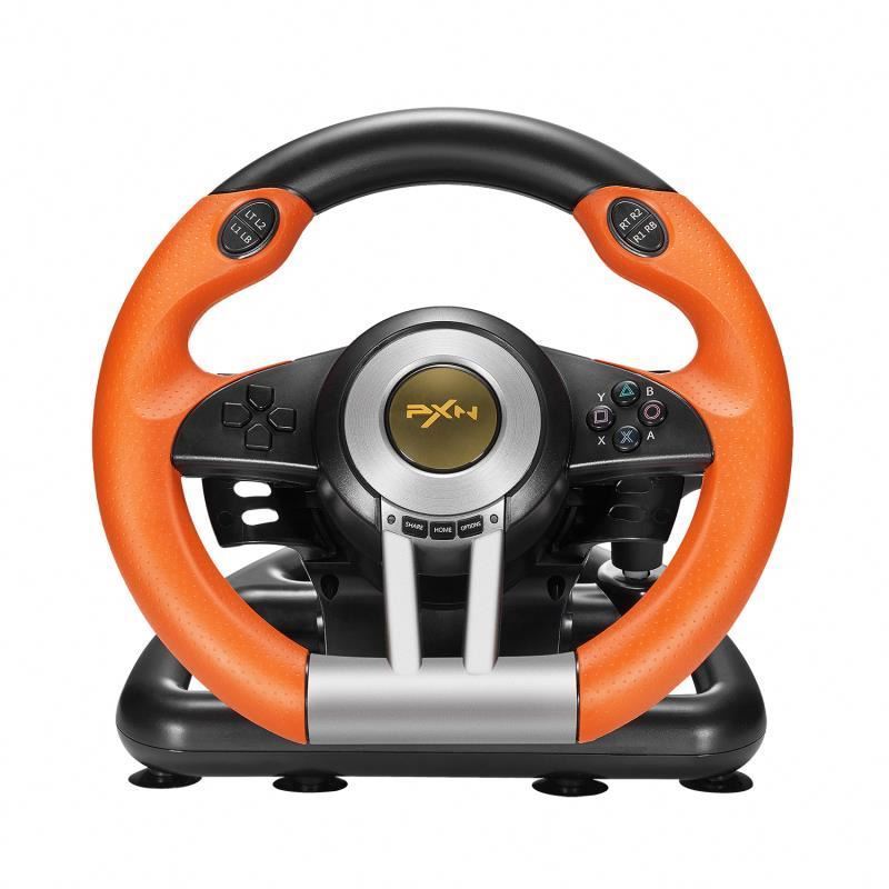 PXN-V3II Pro Racing Game Pad Steering Wheel Vibration Joysticks For PC PS3 PS4 Xbox One Switch