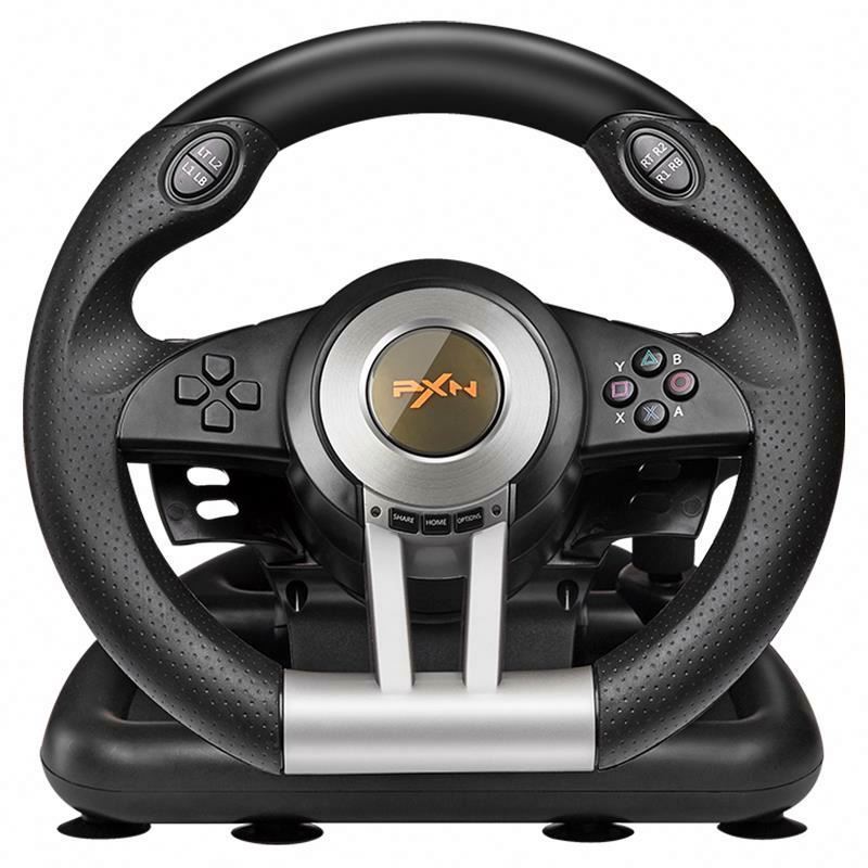 PXN-V3II Pro Racing Game Pad Steering Wheel Vibration Joysticks For PC PS3 PS4 XBOX One Switch