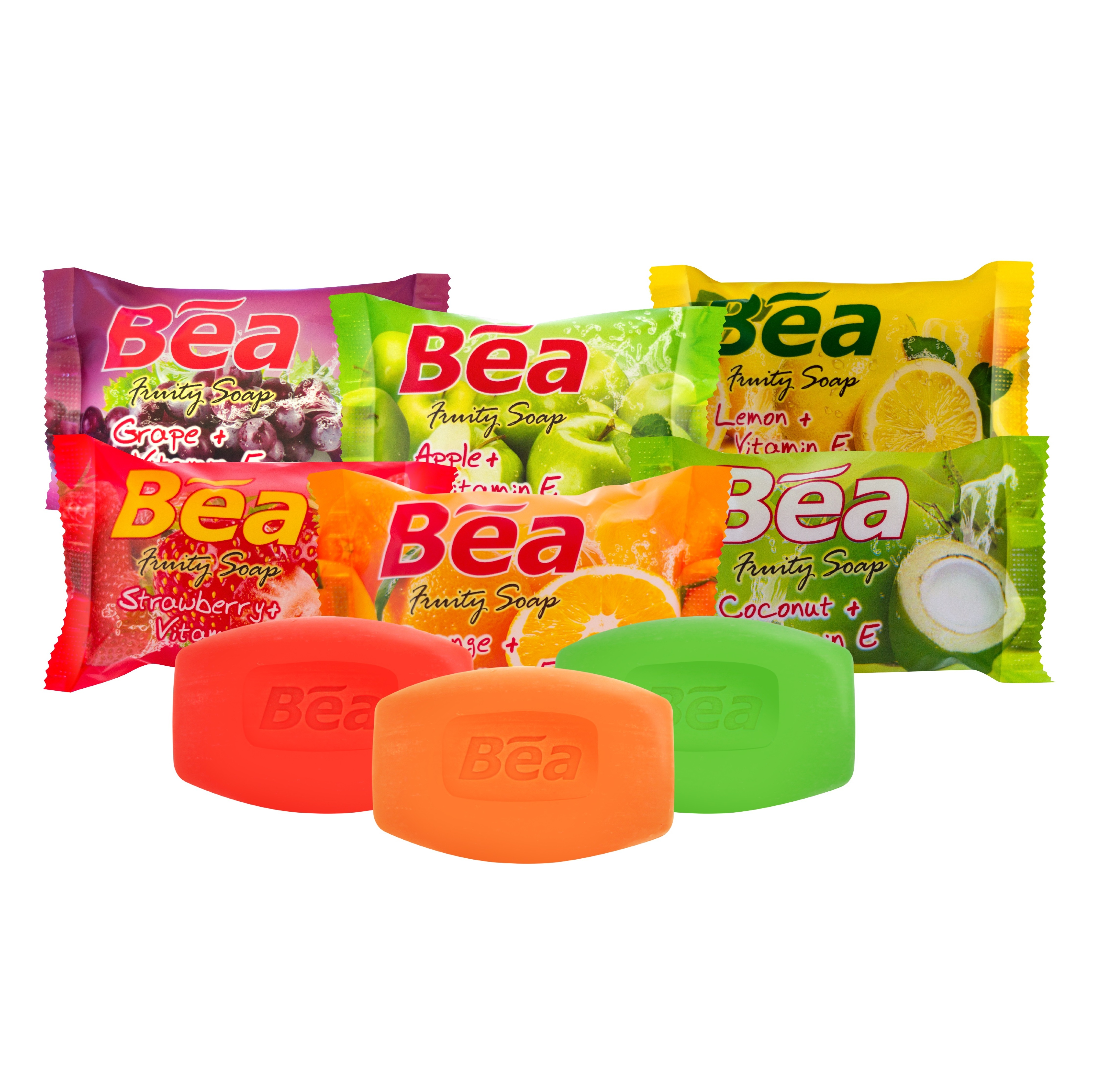 Bea Fruity Soap cheap soap with fruit fragrance good quality as indonesian standard with very good smell longlasting everyday