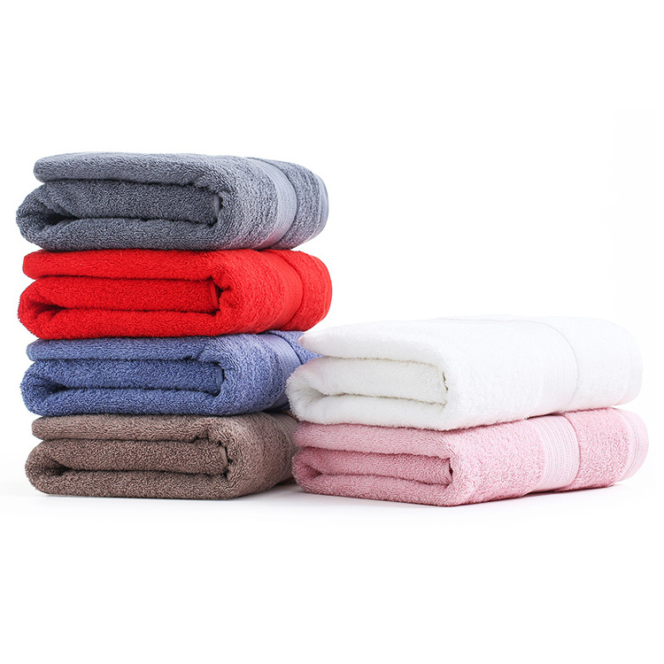 75*140cm hotel towels wholesale 100% cotton pakistan luxury bath towel