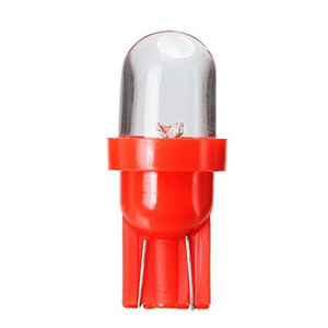 194 186 W5W T10 1led Red white blue yellow car led indicate side width light bulb