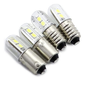 BA9S Led Bulb 12V Car Auto Led Lamp 4SMD T4W E10 Pillball Led Bulb Lights for Car Interior Dome Map License Plate Lights