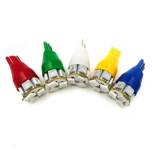 Pinball lighting 12V 13V AC 5050 8 LED #906 555 T15 LED flasher bulb