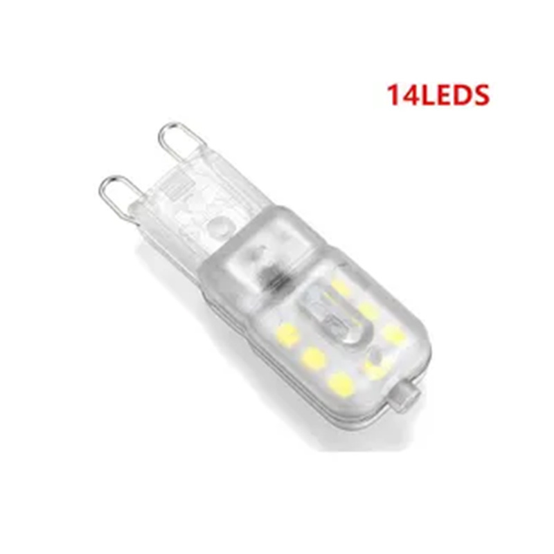 Mini 220V 3W 5W 7W Replace Crystal Lamp Dimmable SMD Energy Saving G9 Led Corn Light Bulb for home hotel lighting