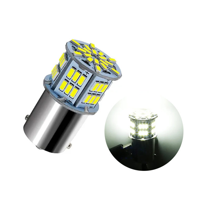 12 V Auto Parts Side Lamp Back Up Brake Parking Turn Signal Reversing Light 1156 1141 3014 54smd Car Led Bulbs