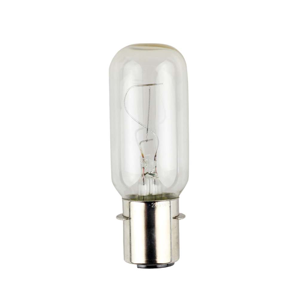 T38 Tubular Navigation Lamp Bulb P28S Marine Light Incandescent Bulb 220V 65W  Incandescent Lamp 24V 60W Navigation Signal Lamp