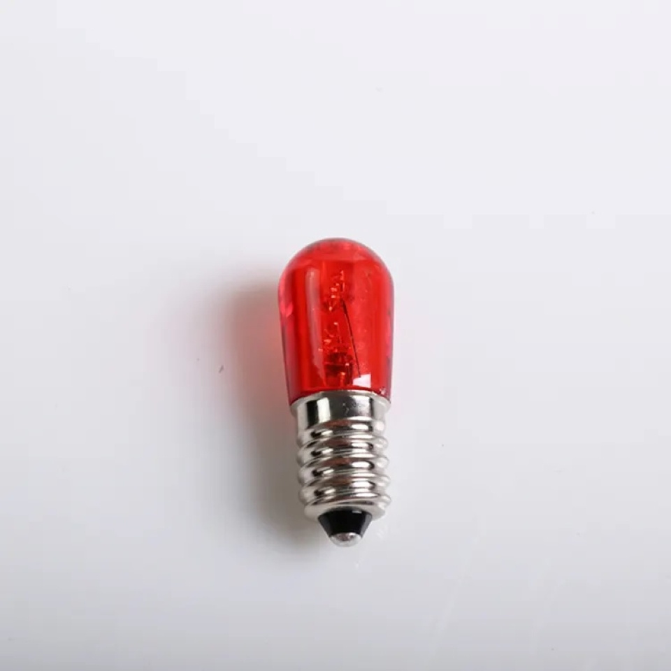 E14 12V 14V 24V AC/DC Replacement LED Papaya Bulb E14 Led Bulb Lights for Decoration Red