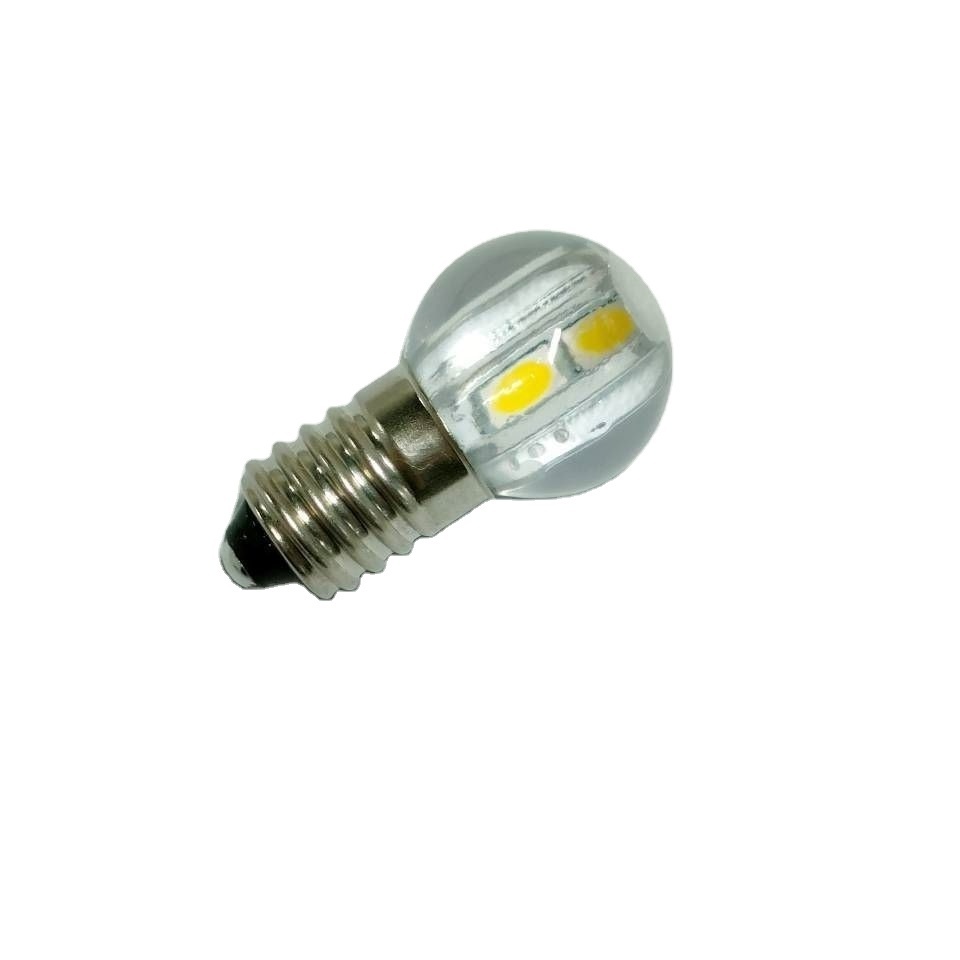 G15 E10 4SMD LED Bulb AC/DC 12V LED Specialty Lamp E10 Screw Base Halogen Replacement Bulbs