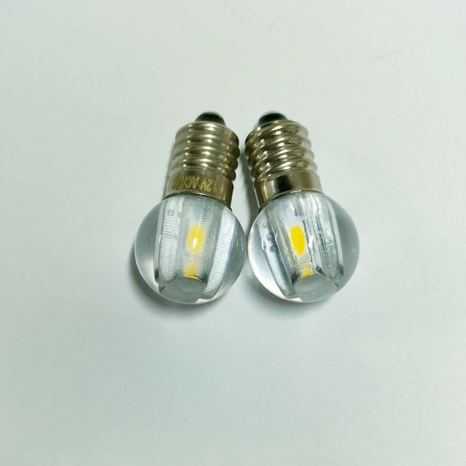 G15 E10 4SMD LED Bulb AC/DC 12V LED Specialty Lamp E10 Screw Base Halogen Replacement Bulbs