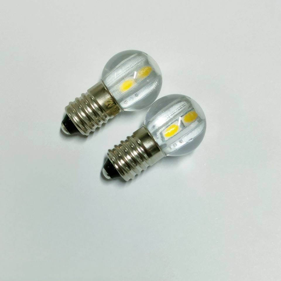 G15 E10 4SMD LED Bulb AC/DC 12V LED Specialty Lamp E10 Screw Base Halogen Replacement Bulbs