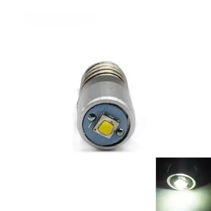 E10 LED Flashlight Bulbs Replacement Torch Bulbs P13.5S E10 3V 6-24V LED Emergency Work Light Lamp