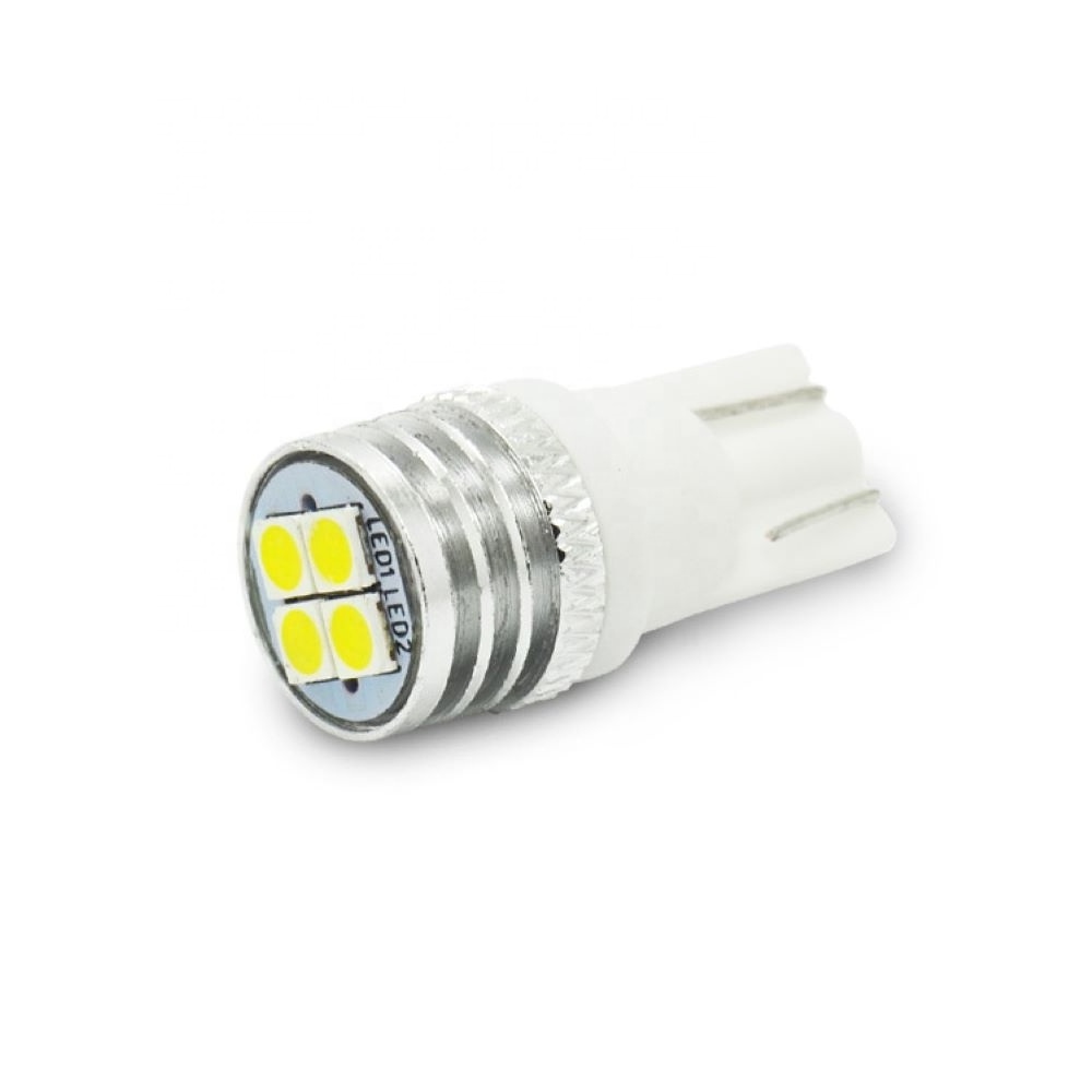 T10 LED Replacement Bulb 12V 3030 4SMD LED Auto Interior Light Dome Lamp License Plate Light