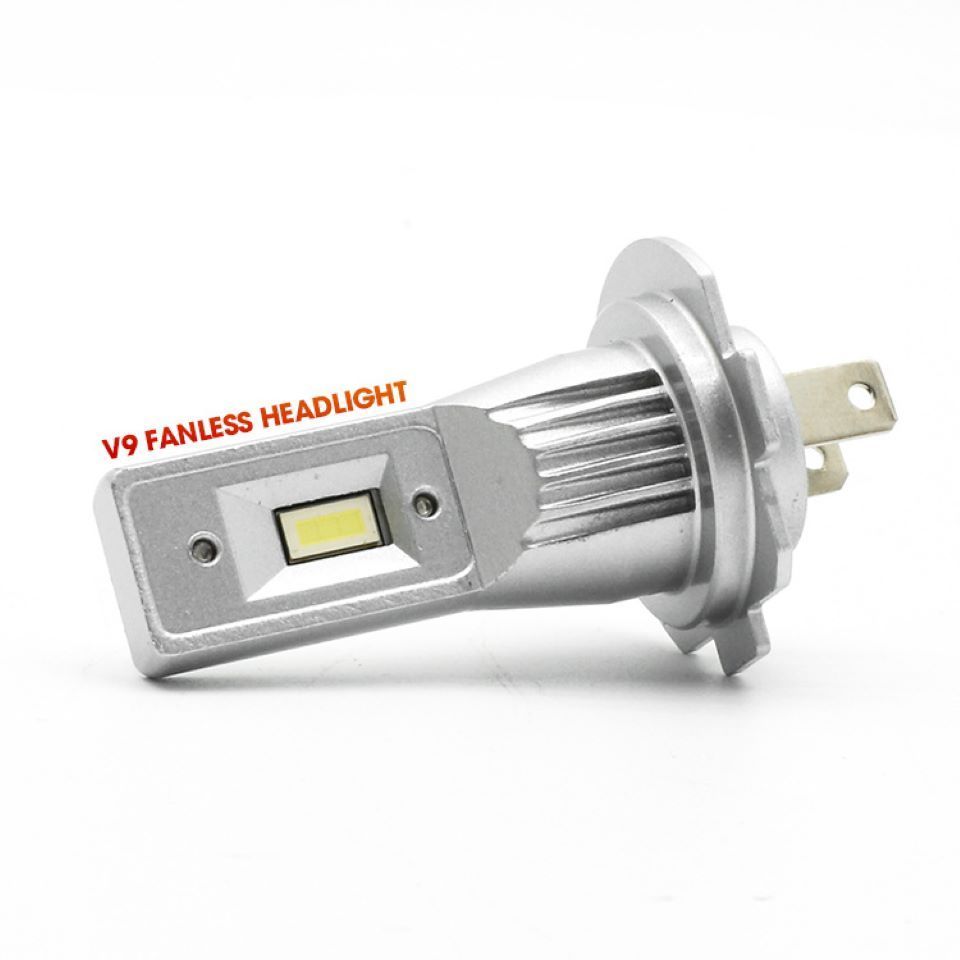 LED Bulb for Car Headlight V9 Fanless LED Headlight H7 LED Fog Light 6500K Auto Headlamp Universal