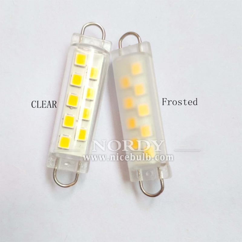 High Quality LED Festoon Bulb, Rigid Loop Ends RL4410 Pure-White 5000K 24 Volts