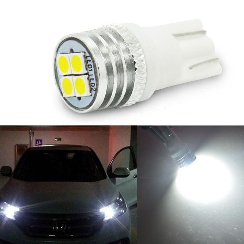 T10 LED Replacement Bulb 12V 3030 4SMD LED Auto Interior Light Dome Lamp License Plate Light