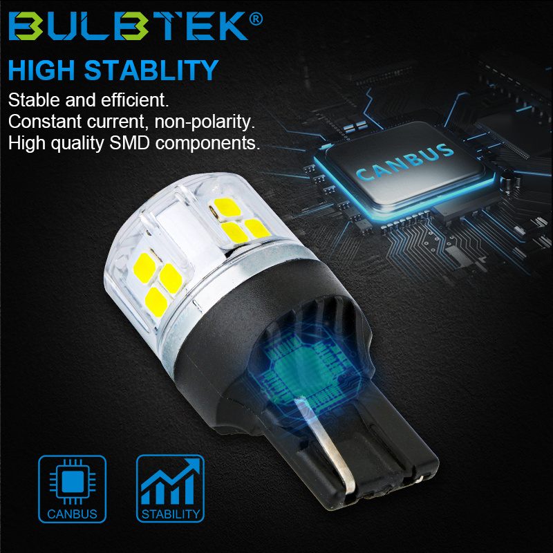 BULBTEK SMD3030-3 3157 led bulb 2021 hot selling led lights 12 volts one year warranty auto led bulb