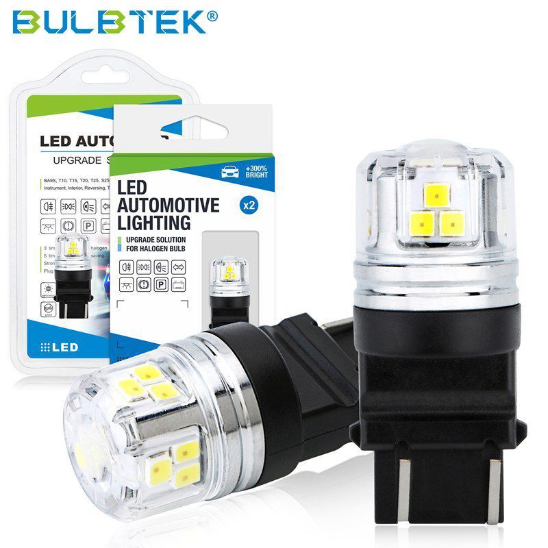 BULBTEK SMD3030-3 3157 led bulb 2021 hot selling led lights 12 volts one year warranty auto led bulb