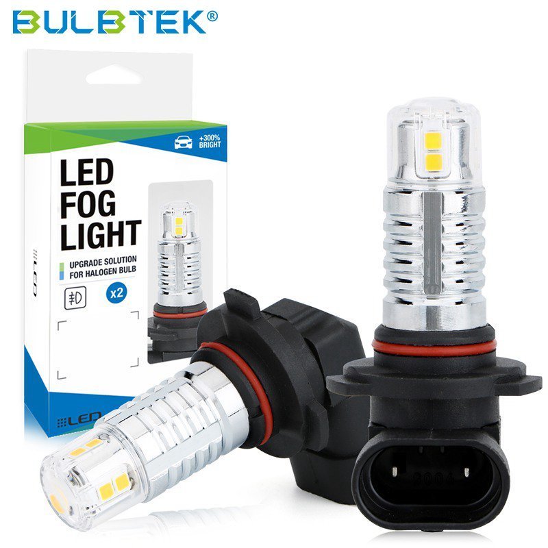 BULBTEK SMD3030-3 9005 led bulbs High lumen Non polarity led auto bulb Hot selling led fog light for car