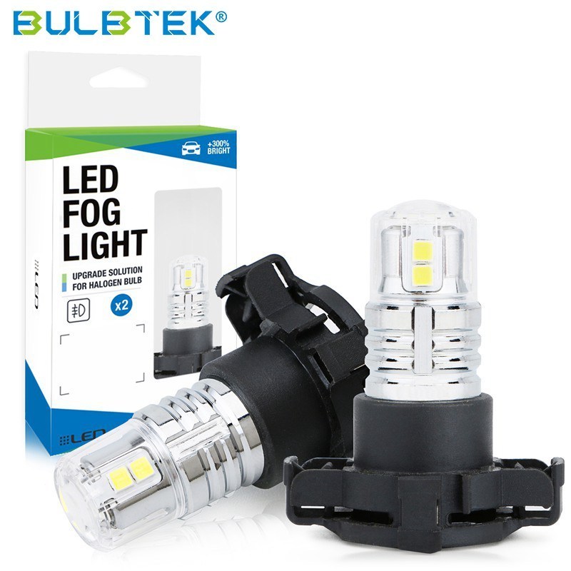 BULBTEK SMD3030-3 PY24W car fog light led high power and lumen led light car bulb New design led fog lamp