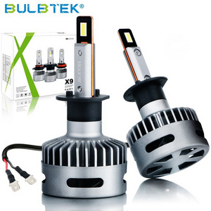 BULBTEK X9 H1 universal car headlight best led headlights bulb h1 high power led headlight bulb