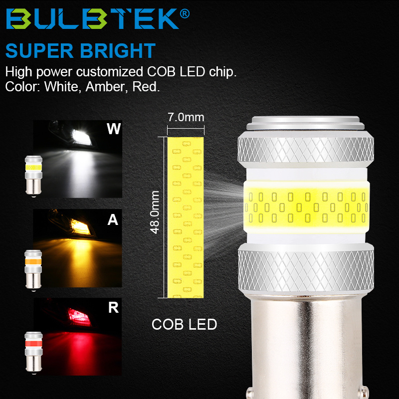 BULBTEK W3-COB-H11 ALL in ONE 12 volt led light bulb high power auto fog lamp