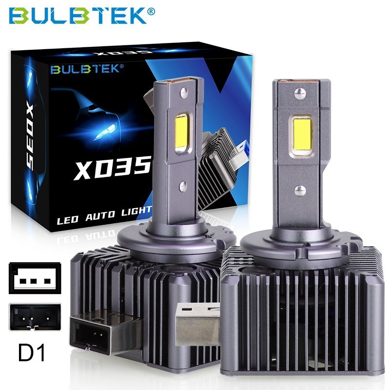 BULBTEK XD35 D Series Car Headlight Bulb Focos D2S D3S D4S D5S Luces Delanteras LED para Carro Autos Luz Automotriz D1S LED