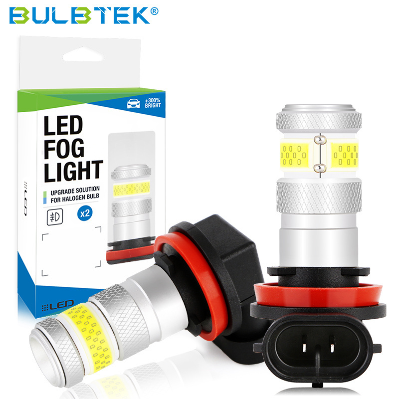 BULBTEK W3-COB-H11 ALL in ONE 12 volt led light bulb high power auto fog lamp