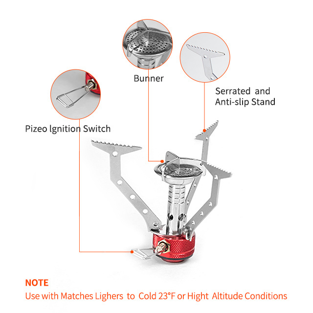 BULIN BL100-B2 Hot Selling Outdoor Gas Stove Portable Camping Gas Mini Stove For Sale