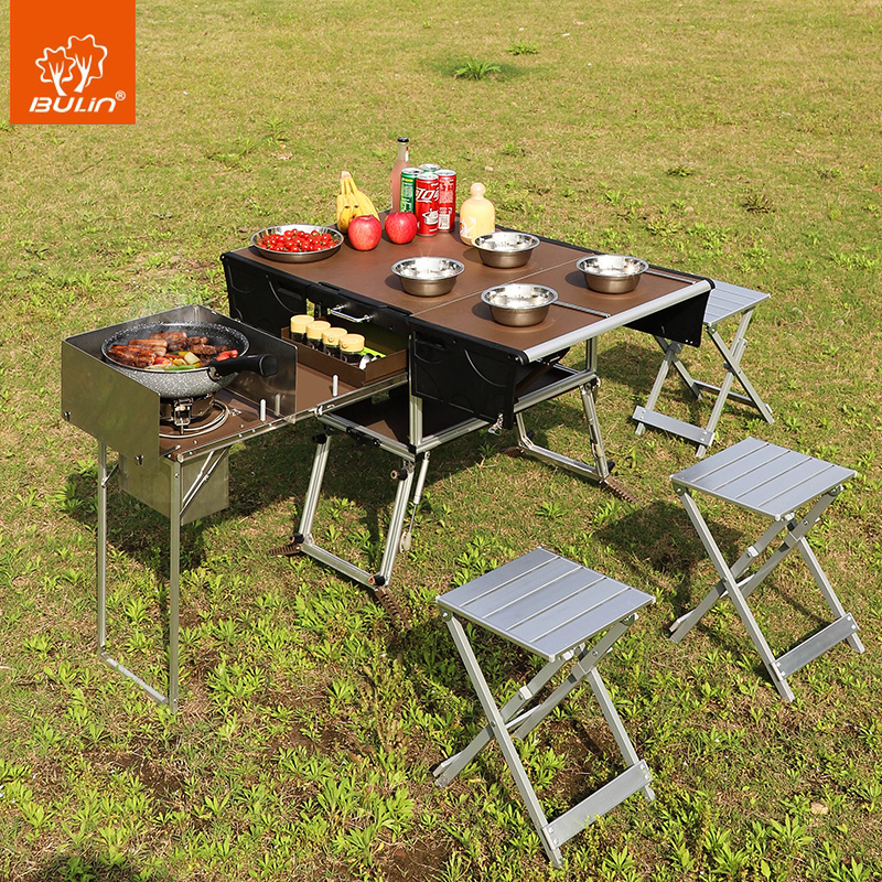 BULIN C650 Competitive Price Portable Camp Kitchen Durable Outdoor Mobile Kitchen