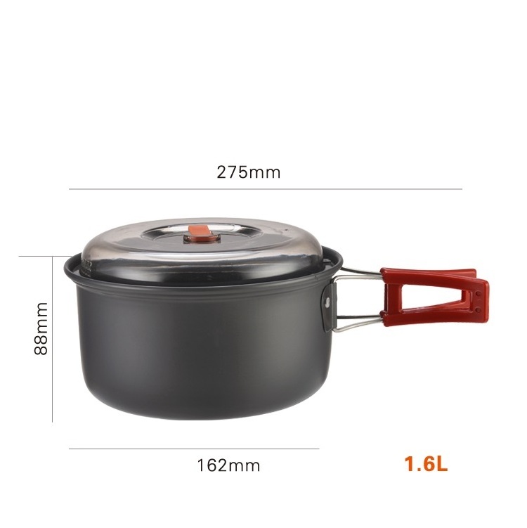 Bulin BL200-C11 Camping Cookware Set Aluminum Pot Camping Accessories For Camping Tents