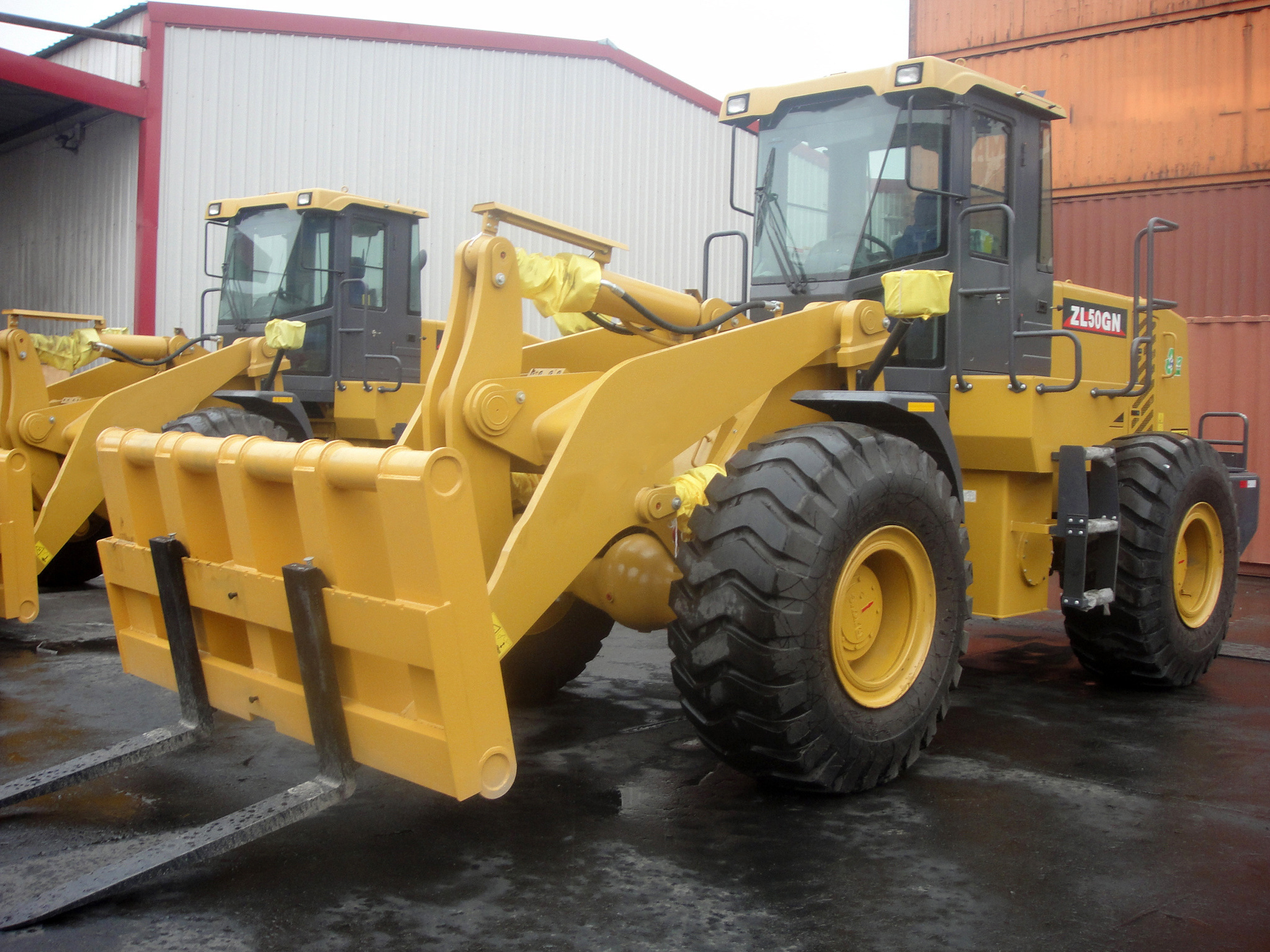 Lonking CDM 936N 818D 2ton 1.2m3 75kW wheel loader quick hitch