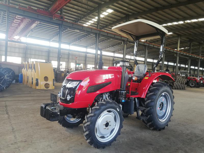 LUTONG LT804 80HP Agricultural Tractor For Farming 4WD For Sale