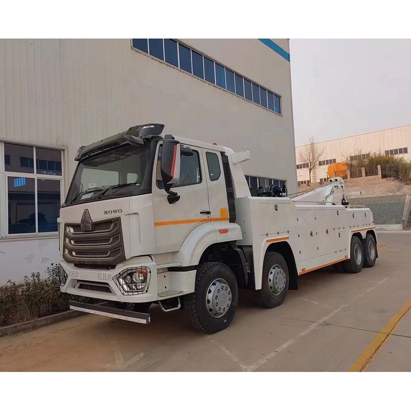 HOWO/SINOTRUK 50Ton 60Ton 6x4 8X4 Heavy Wrecker Towing Truck Road Recovery Vehicle Wrecker for sale