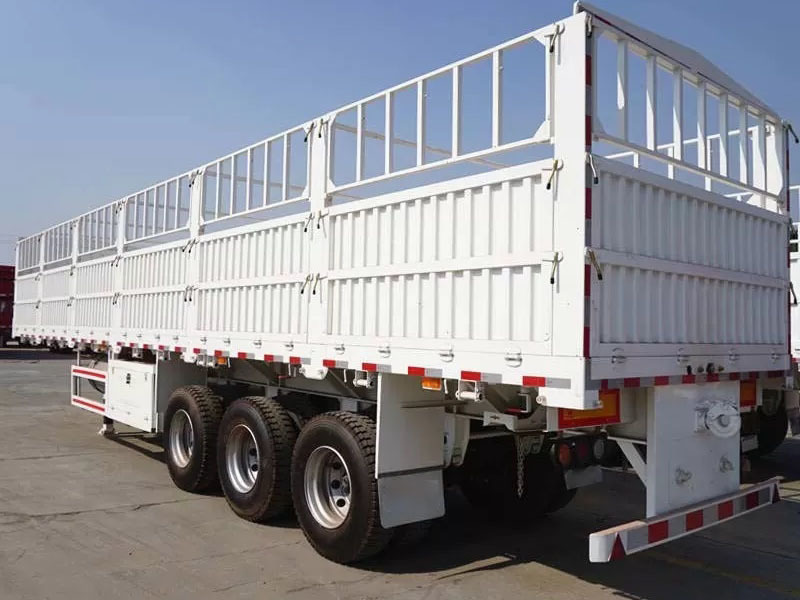 Best Price 40Ft Flatbed 3 axle semi-trailer Truck 36000 litres fuel tanker 20ft skeleton container Semi Trailer For Sale