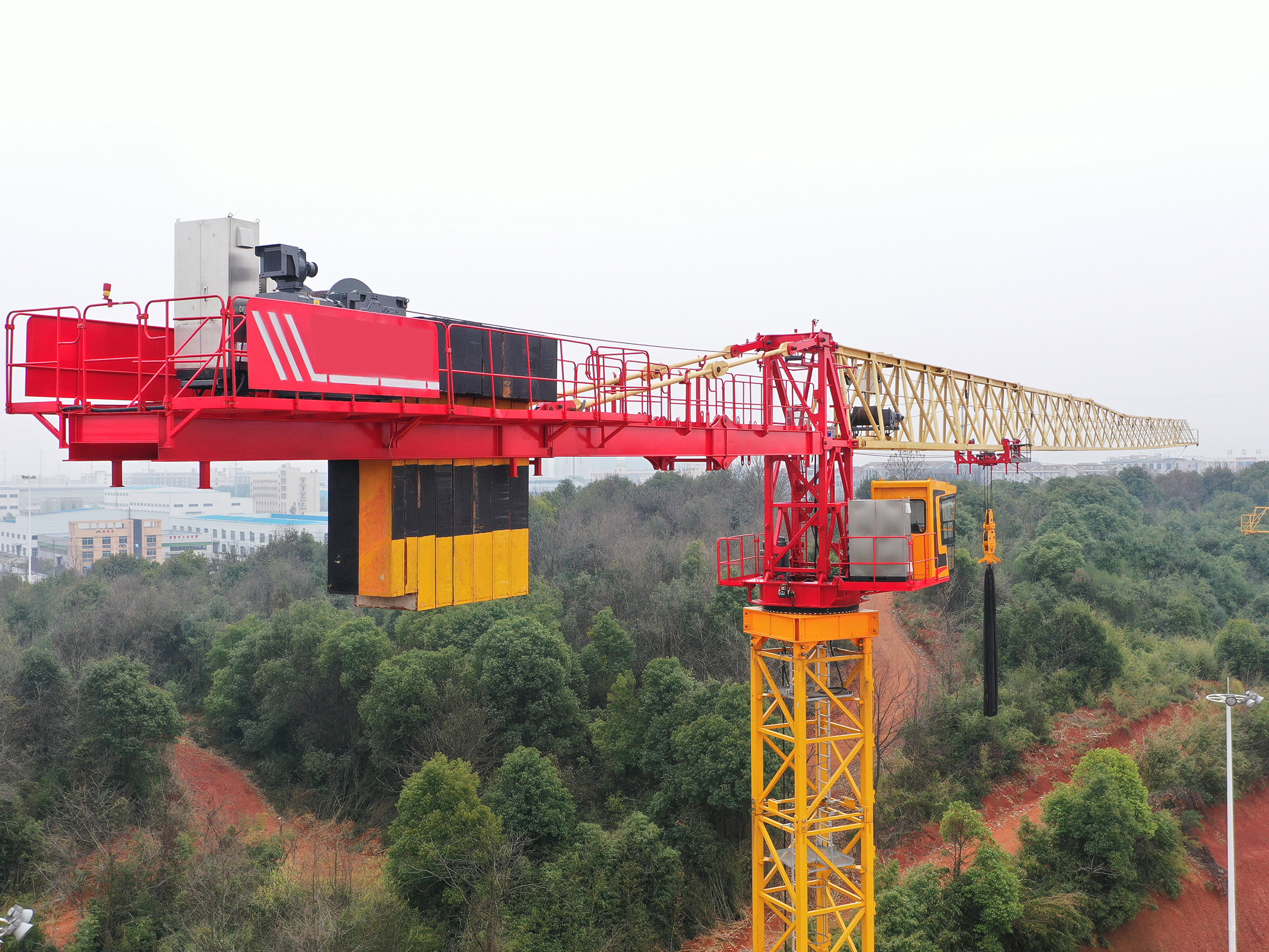 260tm Mini Lifting Arm Spider Tower Crane Manufacturer 18T SLT260(T5531-18) tower cranes