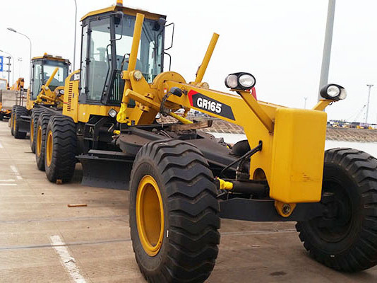 Chinese Top Brand 165HP High Operating Efficiency Motor Grader GR165 for Sale